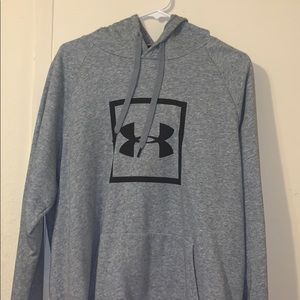 Gray/Silver Under Armour Hoodie
